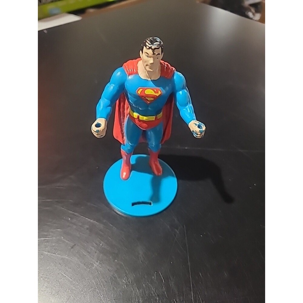 Vintage 1988 DC Comics Superman Figurine Cupholder Burger King